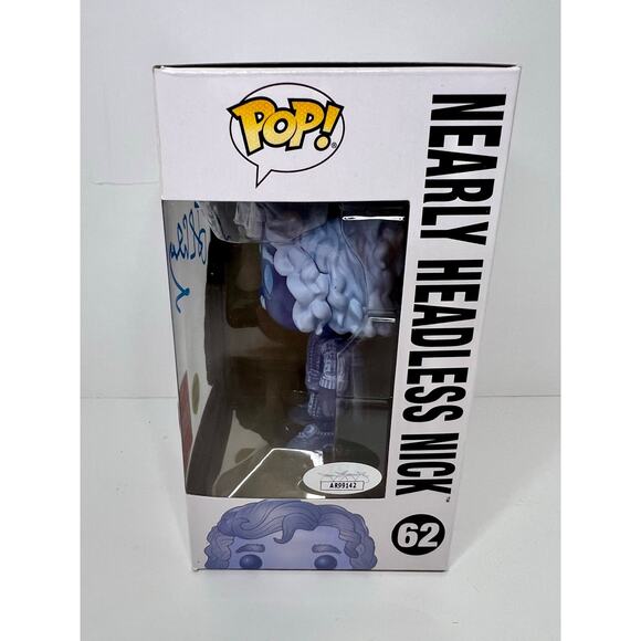 Harry Potter Signed John Cleese Nearly Headless Nick #62 Funko JSA - Picture 5 of 8